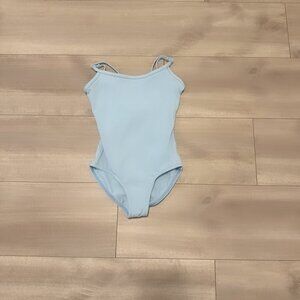 Light Blue Adjustable-Strap Leotard – Girls Size 8-10